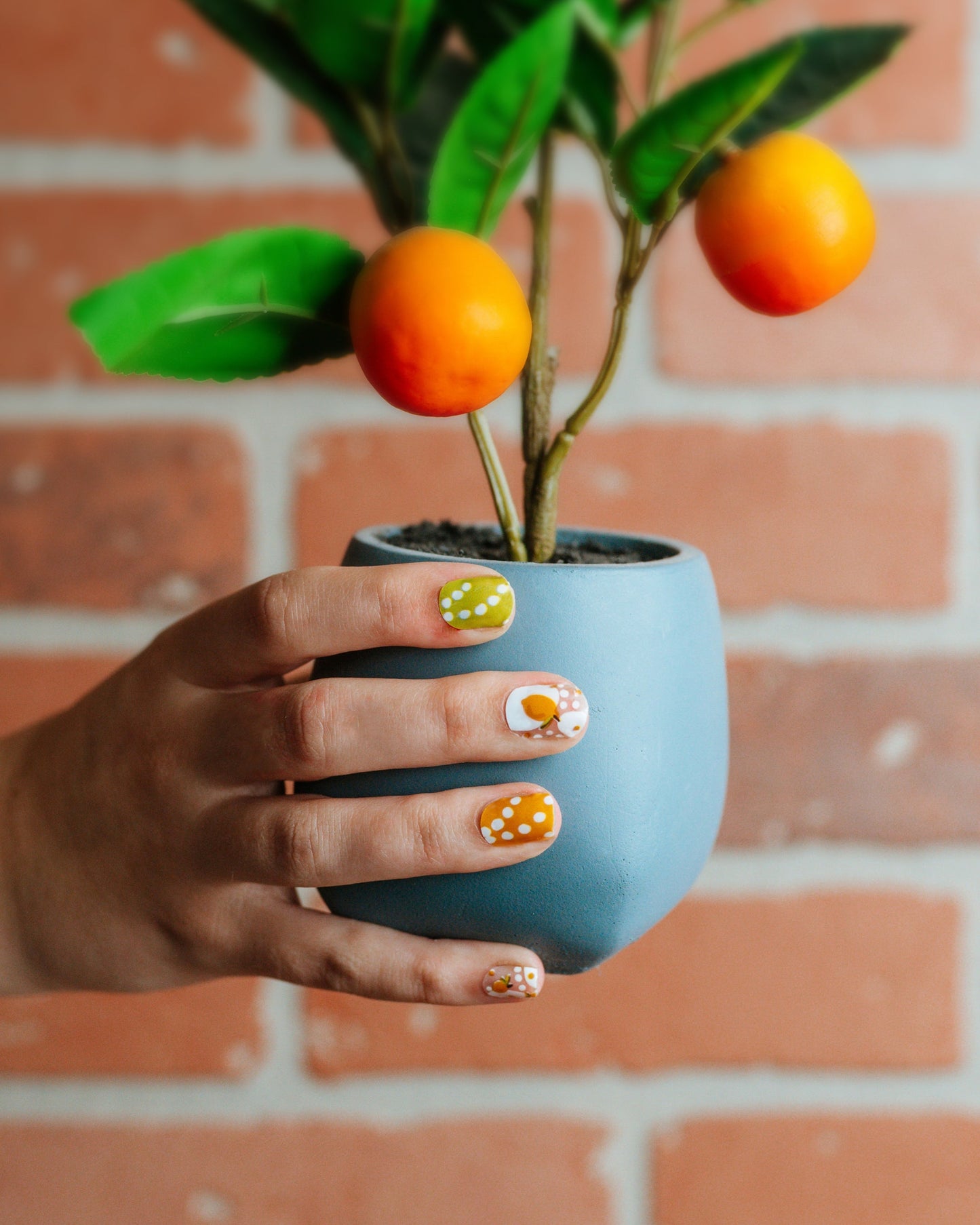 Lemon Fruit Summer Nail Wrap Kit