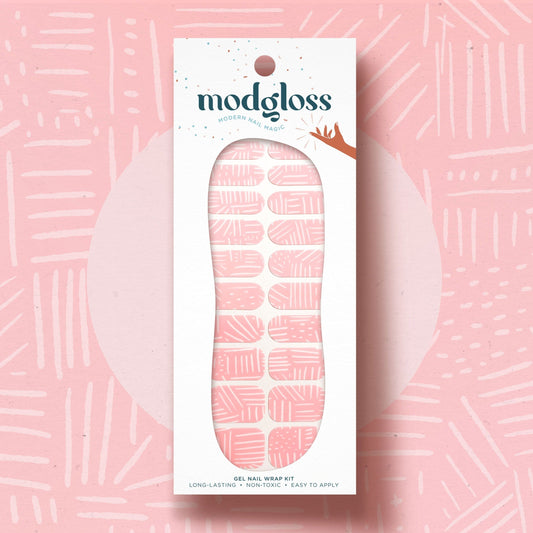Mud Cloth Pink Designer Wrap Kit